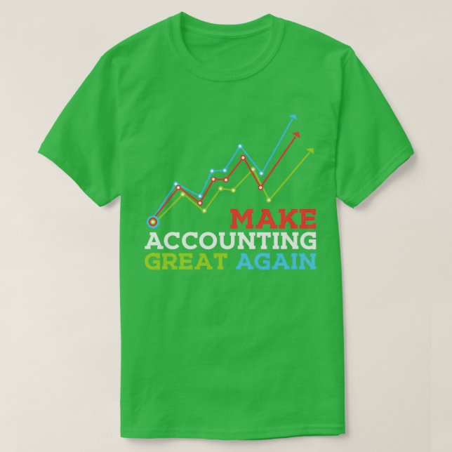 Actuary Bookservation av redovisningsanalytiker T Shirt (Design framsida)