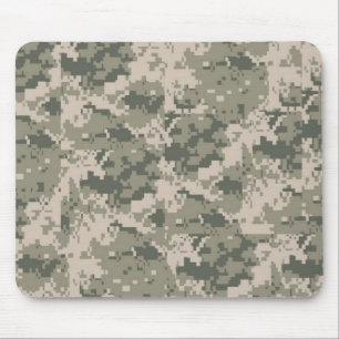 ACU Camo Camouflage Digital Mönster-musknapp Musmatta