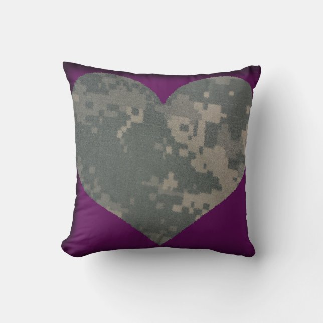 Acu Militär Uniform Trooper Kamouflage Kudde (Framsida)