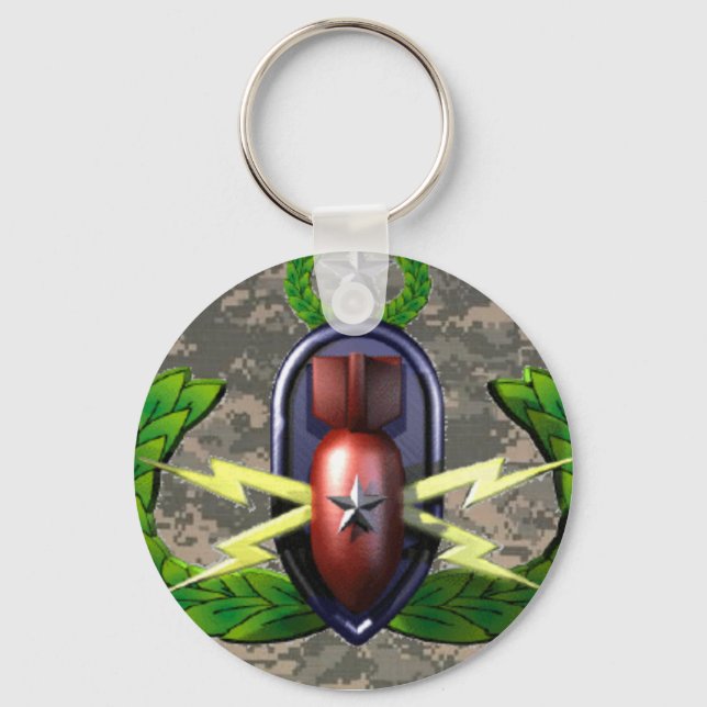 ACU-Nyckelring för EOD-bricka Nyckelring (Framsida)