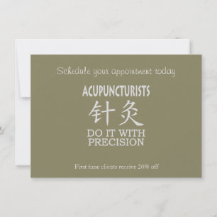 Acupuncture humor inbjudningar