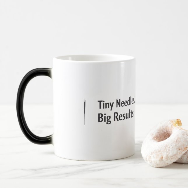 Acupuncture Mug Tiny Needles Big Results  Magisk Mugg (Med munk)