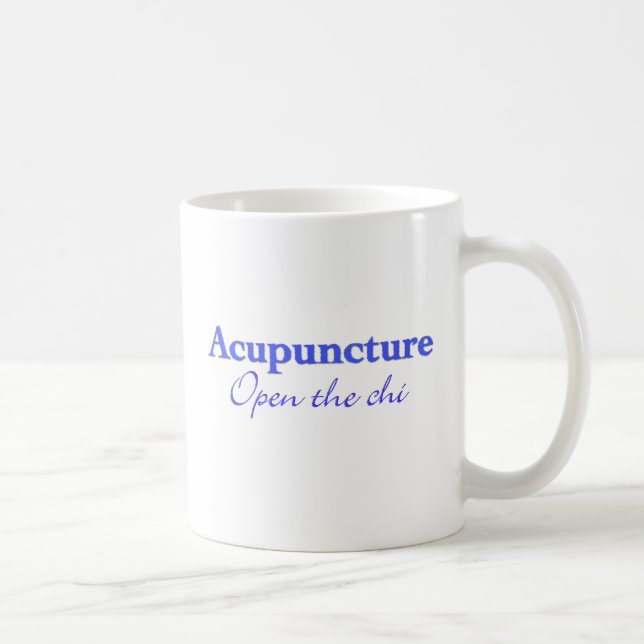 Acupuncture - Open the chi Kaffemugg (Höger)