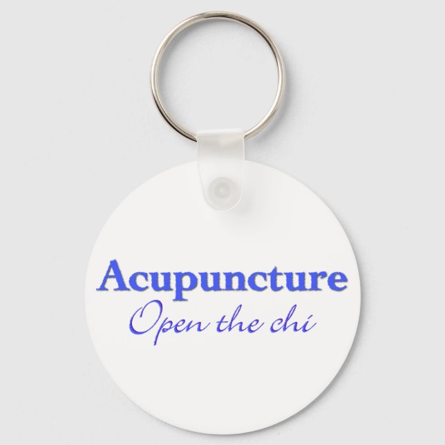 Acupuncture - Open the chi Nyckelring (Framsida)