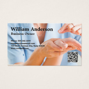 Acupuncture Session   QR-kod Visitkort