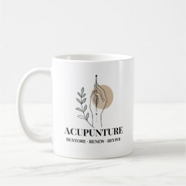 Acupuncture Therapy Mug Restore Renew Revive Kaffemugg