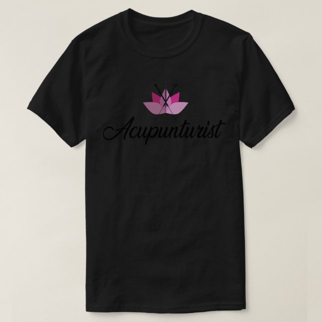 Acupuncturist T Shirt (Design framsida)
