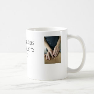 Acupuncturists vet var att klibba det kaffemugg
