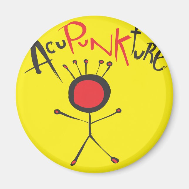 Acupunkture Magnets Magnet (Framsidan)