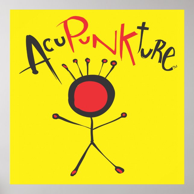 Acupunkture Poster (Framsidan)