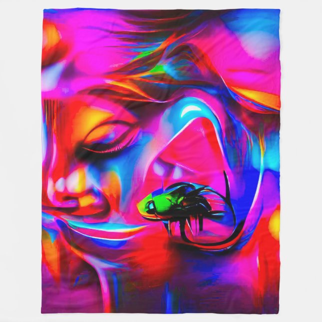 Acusticophobia 2 fleecefilt (Framsidan)