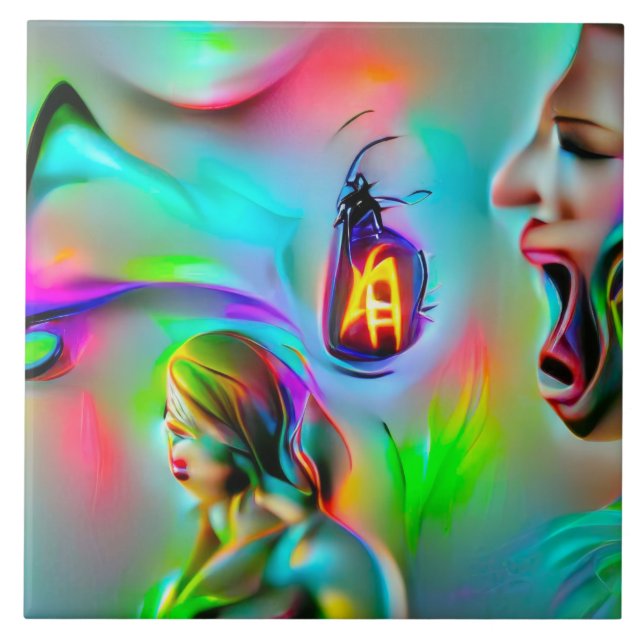 Acusticophobia Kakelplatta (Framsidan)