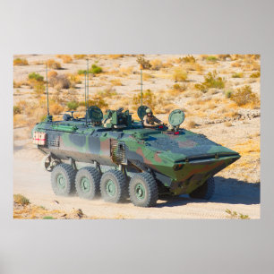 ACV-30 AMPHIBIOUS COMBAT FORDON POSTER