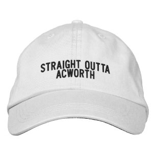 Acworth Georgia Hatt Broderad Keps
