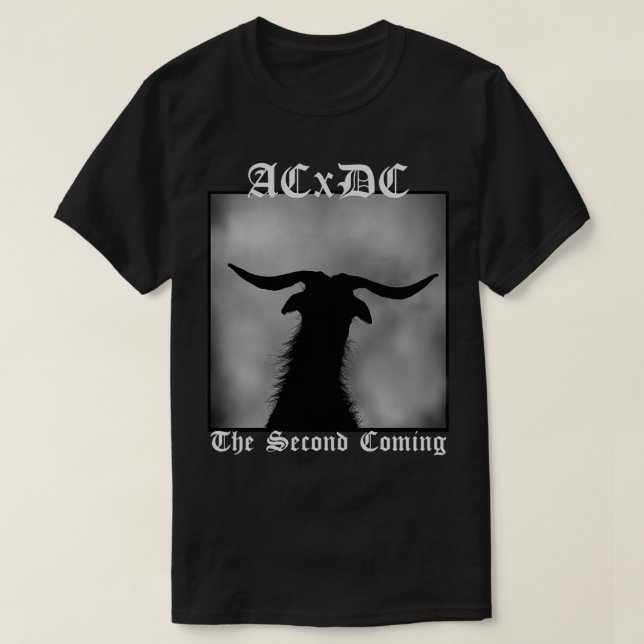 ACxDC: Den andra ingången Grindcore  T Shirt (Design framsida)
