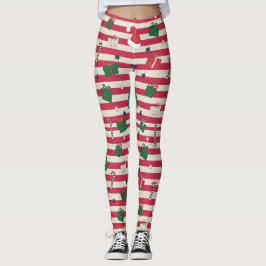 AD 001 - Jul digital mönster Leggings