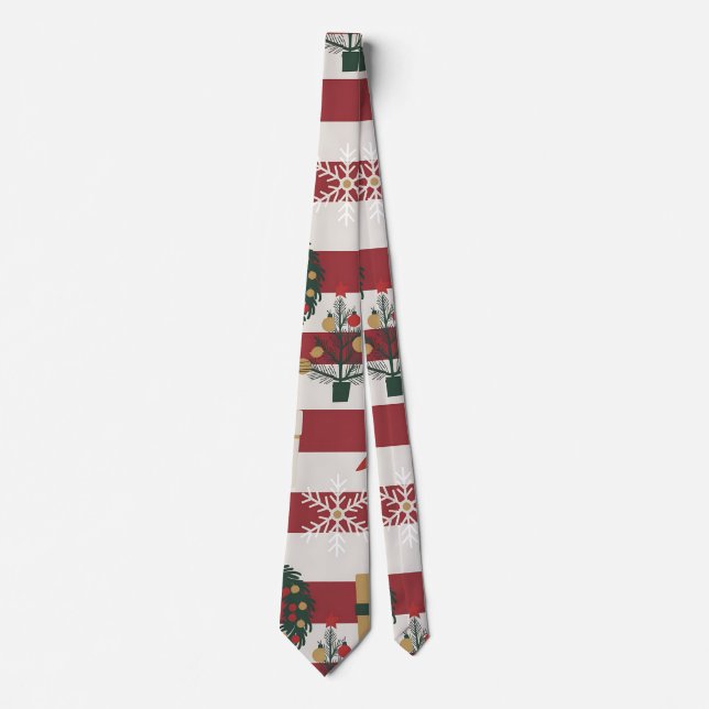 AD 004 - Jul digitalt mönster Slips (Framsida)