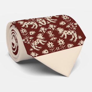 AD 1200-talets speglade lejon-utskrift Slips