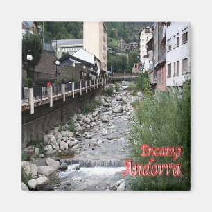 AD - Andorra - Encamps - River Valira Magnet