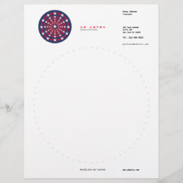 Ad Astra Letterhead Brevhuvud