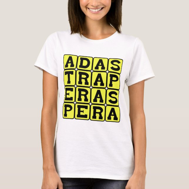 Ad Astra Per Aspera, Genom Svårigheter Till Framgå Tee (Framsida)