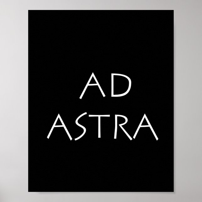Ad Astra Poster (Framsidan)