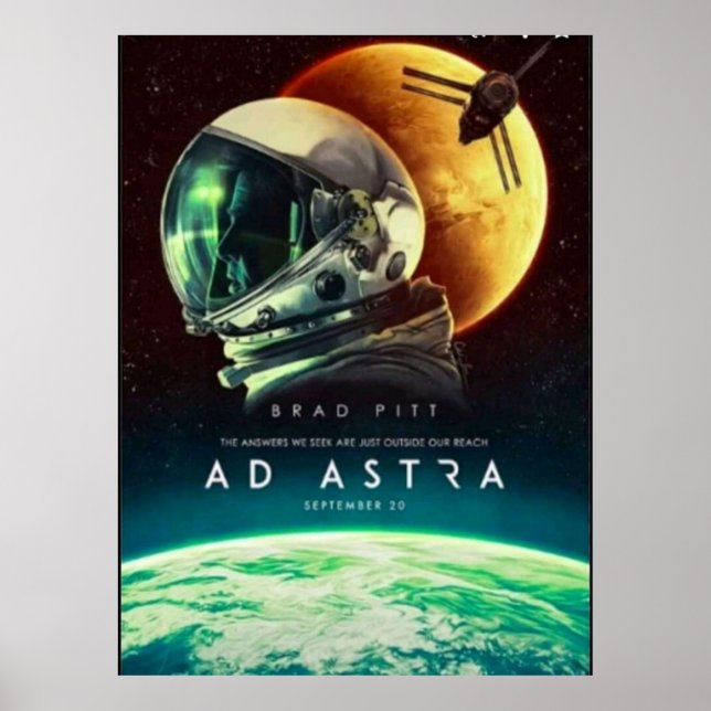 AD ASTRA POSTER (Framsidan)