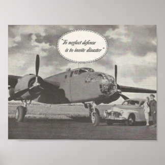 Ad Defence Theme 1941. Luftfartyg. Poster
