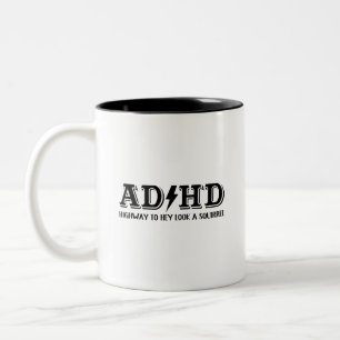 AD/HD: Hög till Hej, titta på ekorrekaffe Mugg