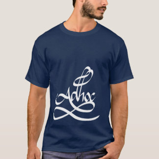 Ad hoc- skjorta för Calligraphy T Tee