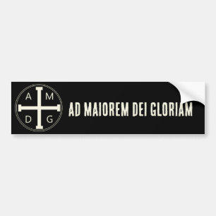 Ad maiorem Dei gloriam Bildekal