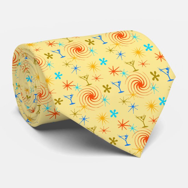 Ad Man Martini Foulard Gult Two-sided Slips (Rullad)