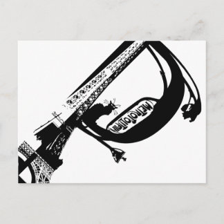 AD Paris Noir Vykort