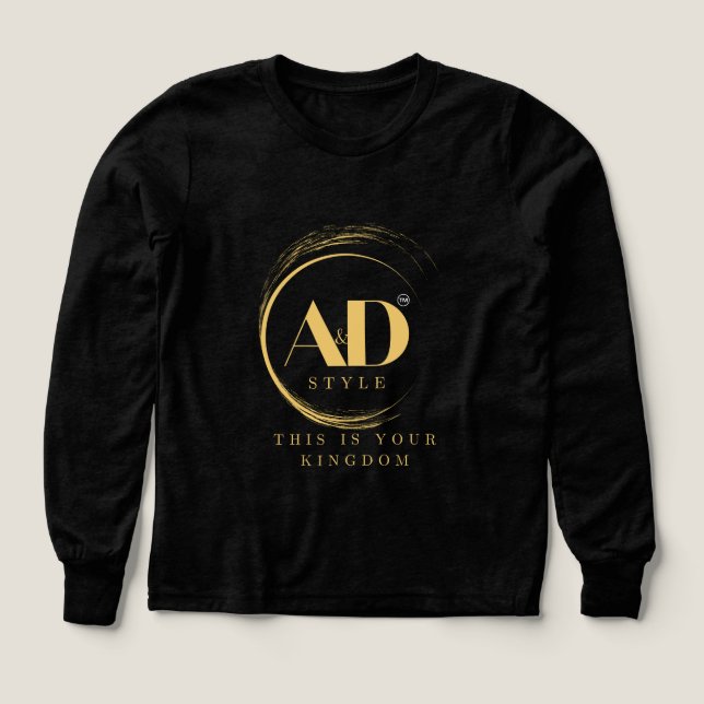 "AD Style – This Is Your Kingdom" Premium Design T Shirt (Design framsida)