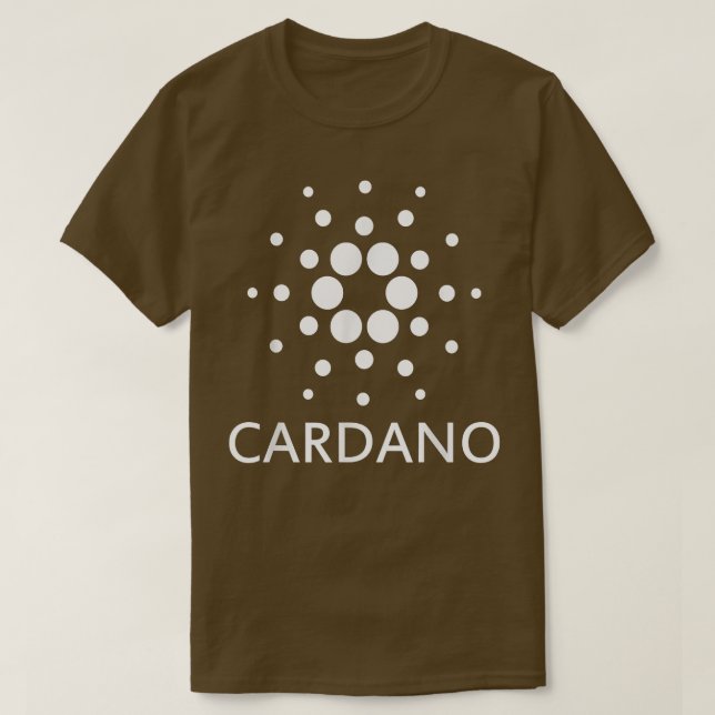 ADA Cardano Cryptocurrency Crypto T Shirt (Design framsida)