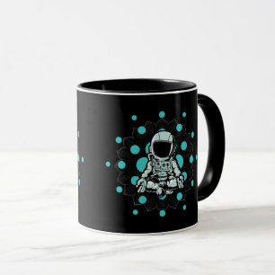 ADA Coin Kryptowährung trade - Astronaut Cardano Mugg