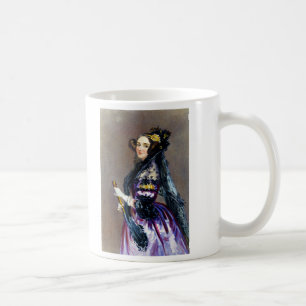 Ada-kungCountess av Lovelace av Alfred Chalon Kaffemugg