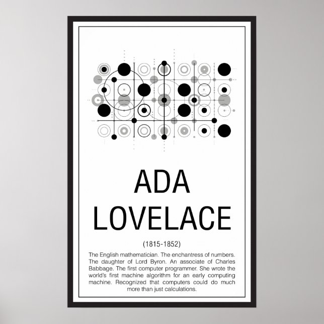 Ada Lovelace Poster (Framsidan)