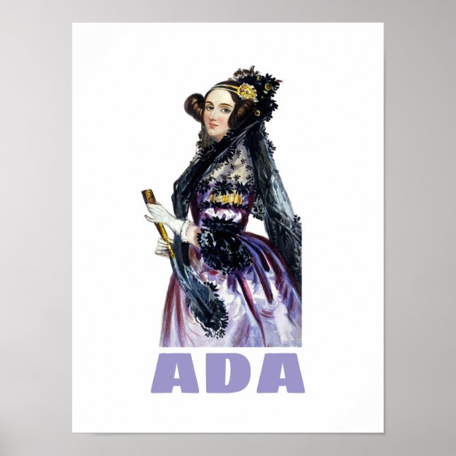 Ada Lovelace Poster (Framsidan)
