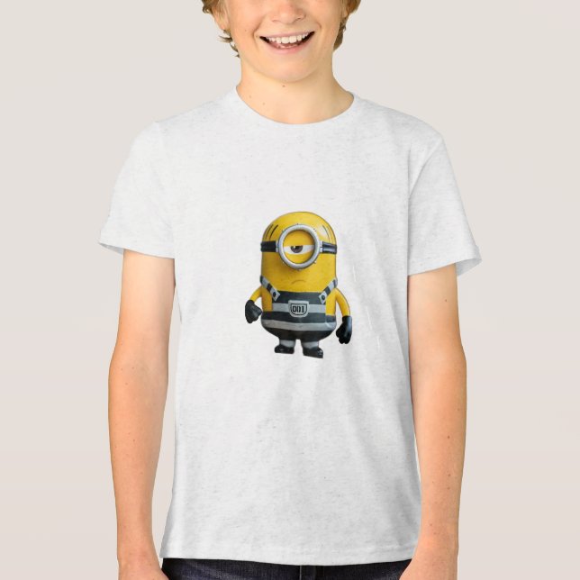 Adabla minion-Inspired-tecken - Roligt och uppspel T Shirt (Framsida)
