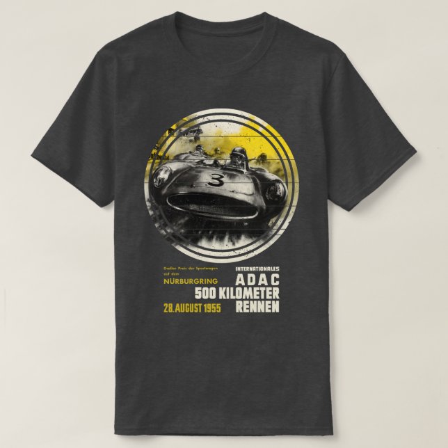 ADAC 500 Nurburgring-Vintage T Shirt (Design framsida)