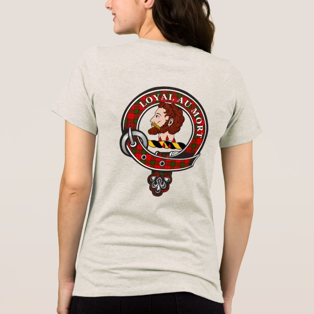 Adair Clans Märke Dam T-Shirt (Baksida)