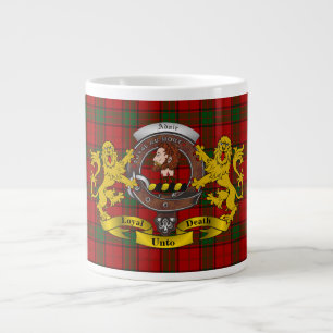 Adair Klan Badge & Tartan Jumbo Mugg