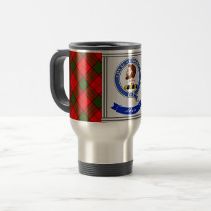 Adair Klan Badge & Tartan Personlig Resemugg