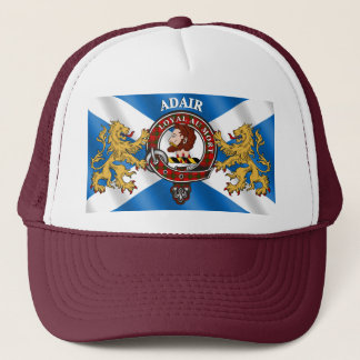Adair Tartan Clanmärke Scottish Truckerhatt Keps