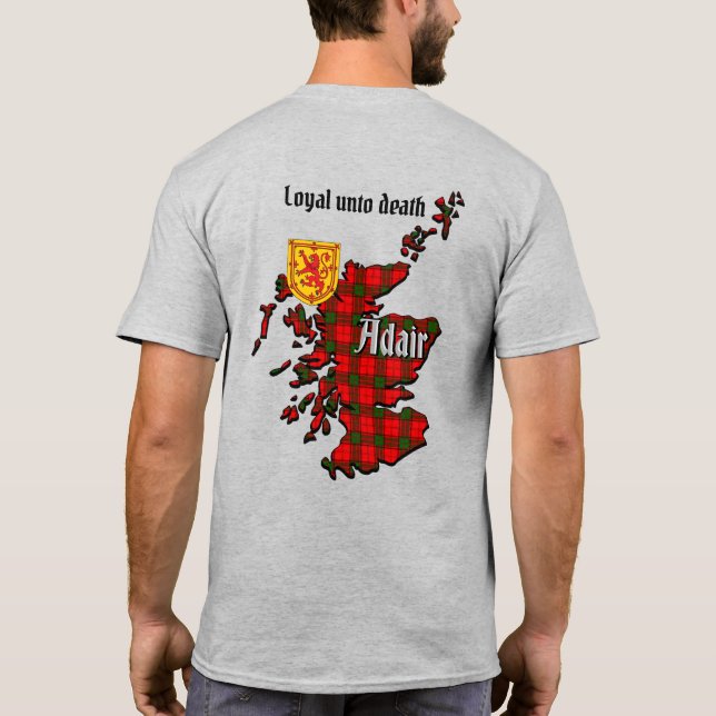 Adairklanen  t shirt (Baksida)
