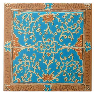 Adalusisk traditionell keramisk art nr 4 kakelplatta