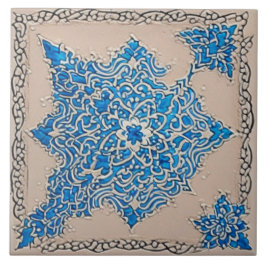 Adalusisk traditionell keramisk art nr 9 kakelplatta