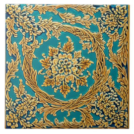 Adalusisk traditionell keramisk konst nr 3 kakelplatta