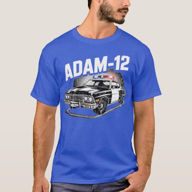 Adam-12 T Shirt (Framsida)